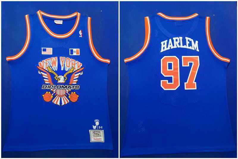 Knicks 97 Knicks Harlem Royal Hardwood Classics Mesh Swingman Jersey,We sell and wholesale Knicks 97 Knicks Harlem Royal Hardwood Classics Mesh Swingman Jersey on line form chian!